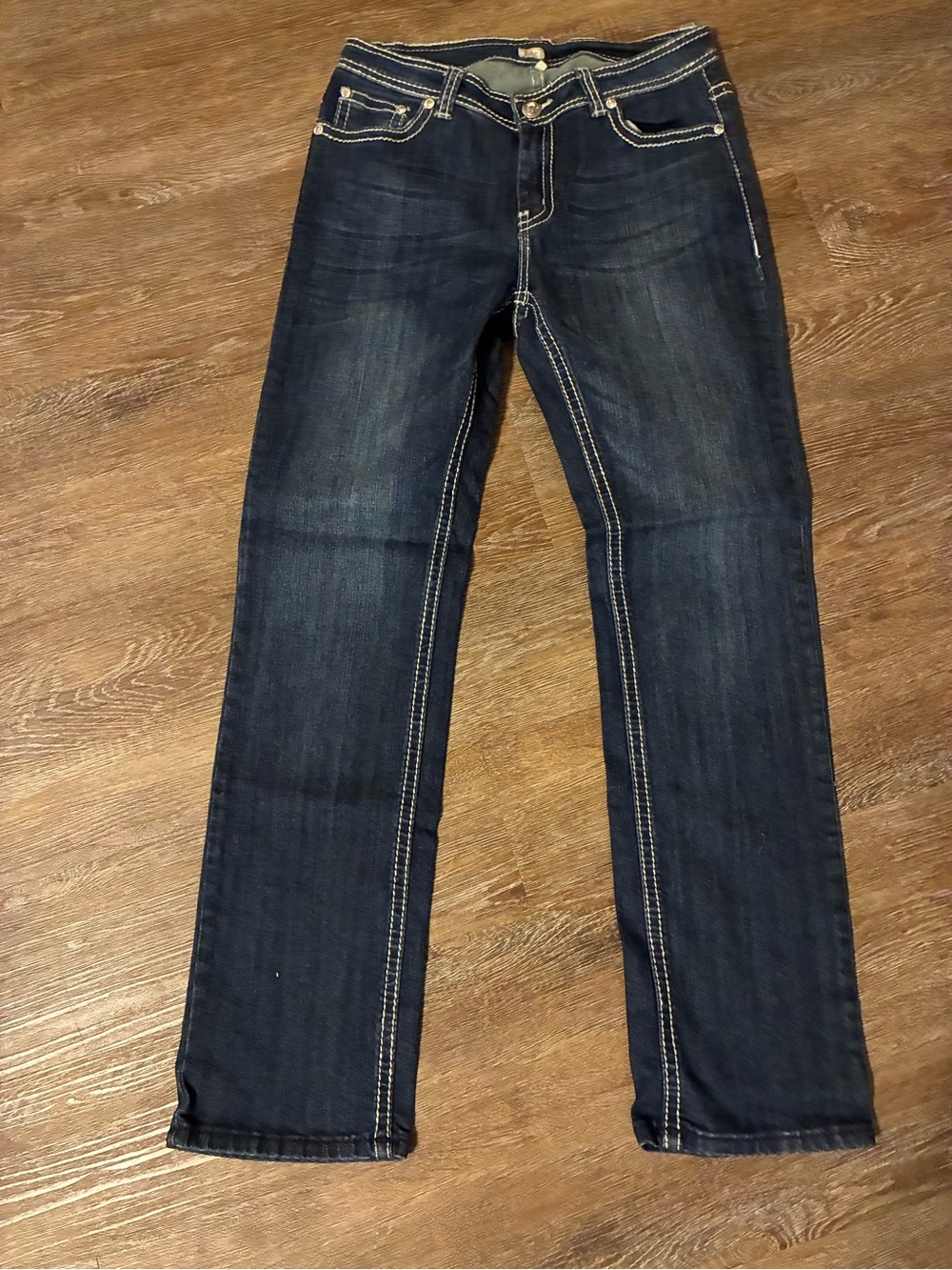 Reba Women’s Jeans Size 10 Bootcut Rhinestone Embellished Western
